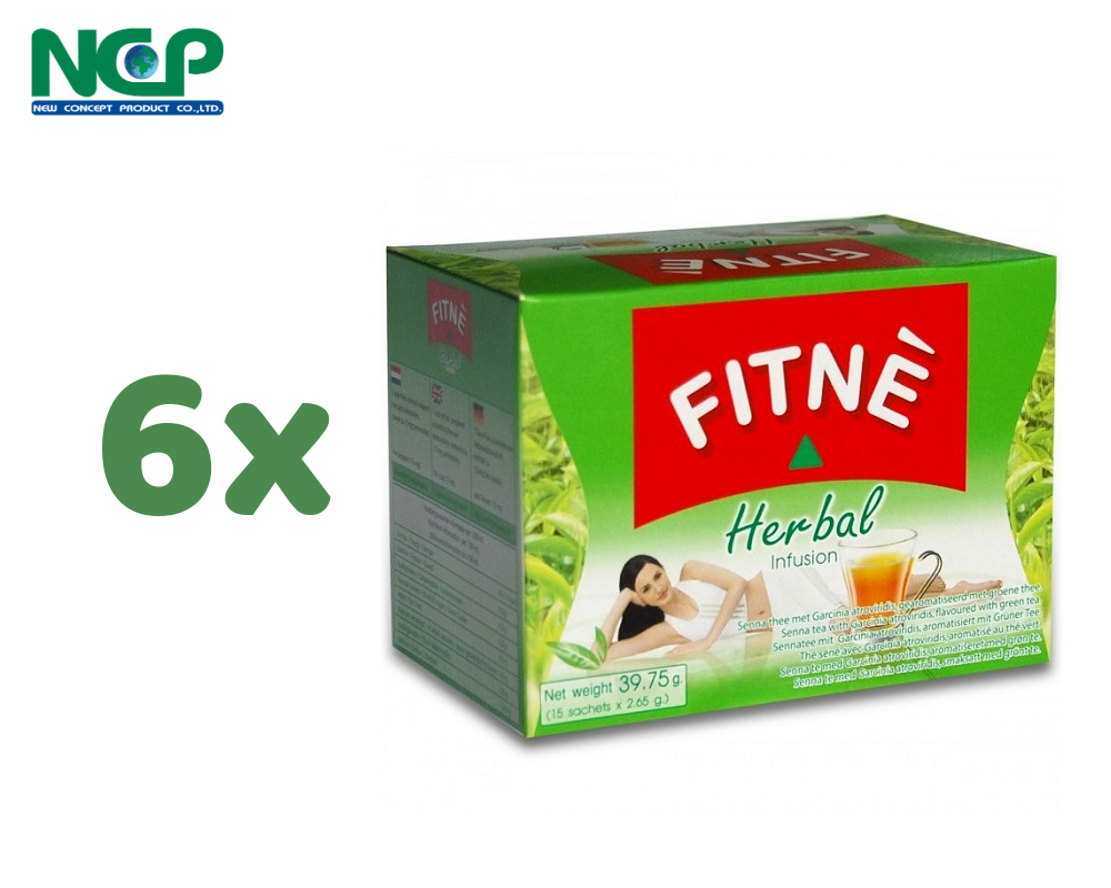 Fitnè infuso dimagrante al tè verde - 6 scatole da 39.75 g.